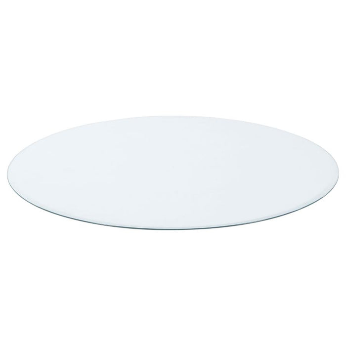 42-inch 6mm Round Clear Tempered Glass Top