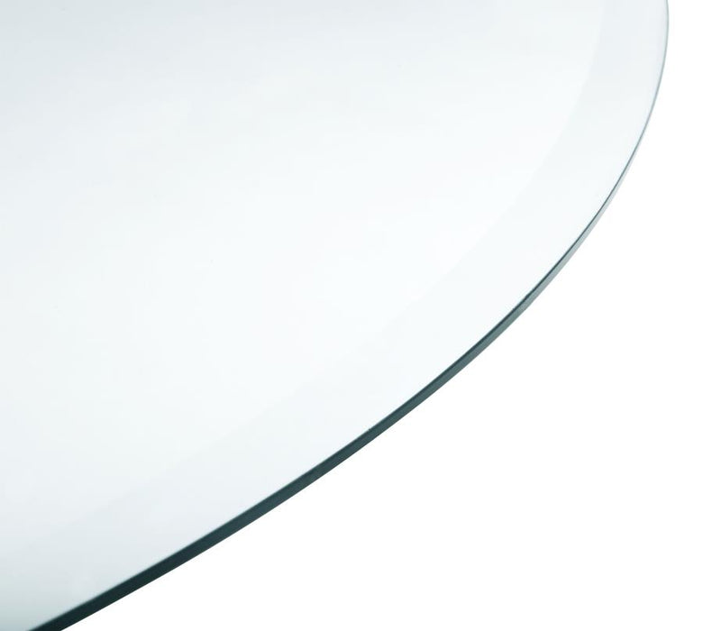 42-inch 6mm Round Clear Tempered Glass Top