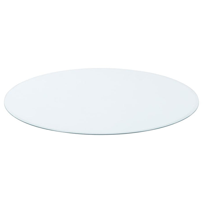 45-inch 6mm Round Clear Tempered Glass Top