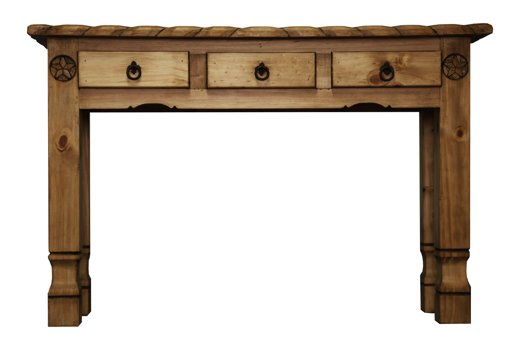 Texana 3 Drawer Sofa Table