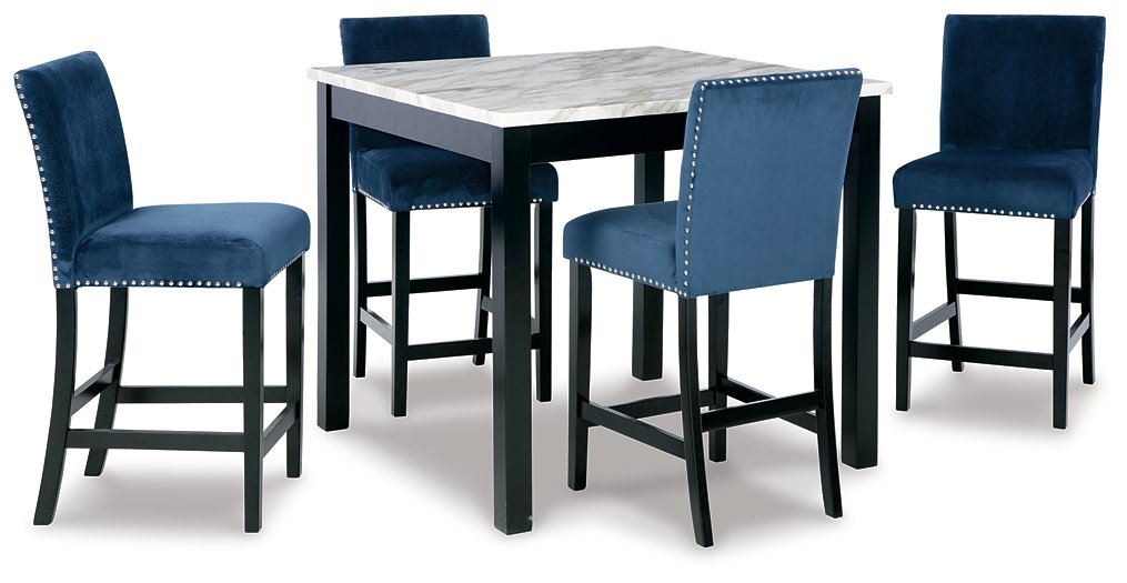 Cranderlyn Counter Height Dining Table and Bar Stools (Set of 5)