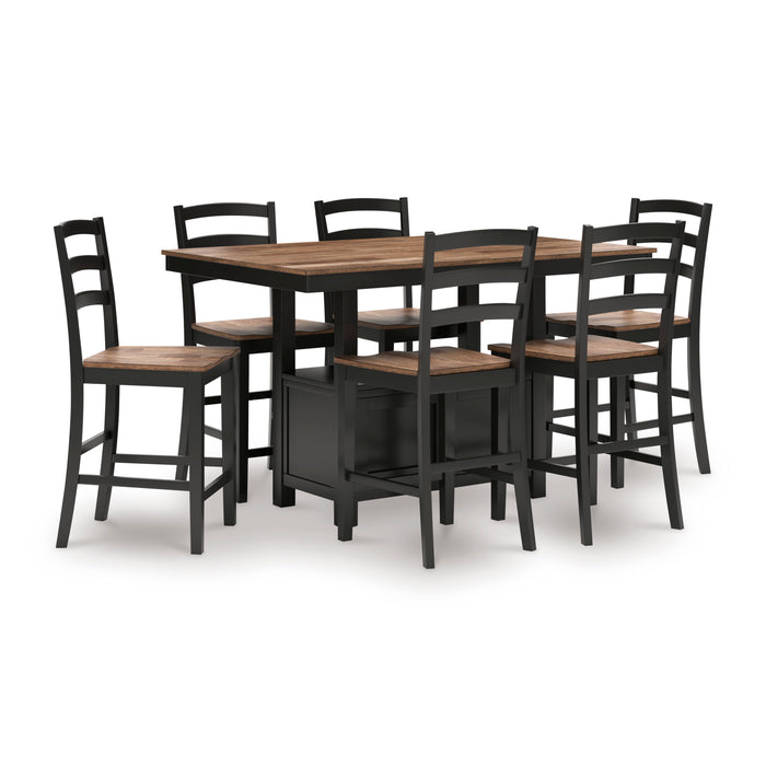 Wildenauer Counter Height Dining Room Set