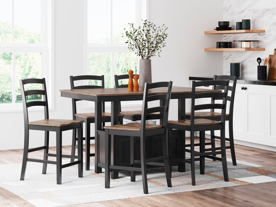 Wildenauer Counter Height Dining Room Set