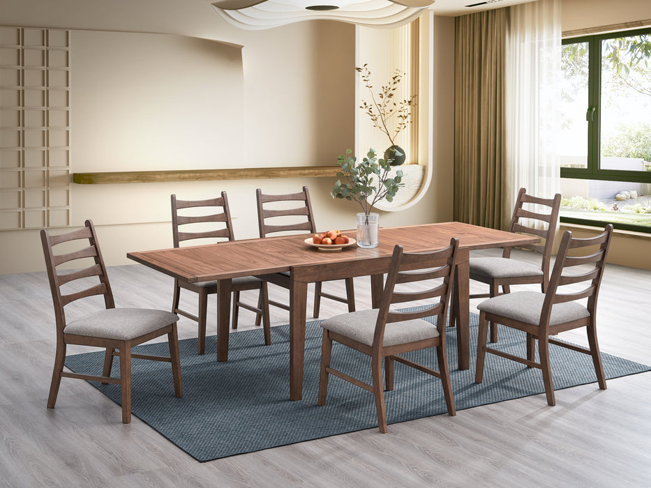 Mayah Rectangular Dining Table with Leaf