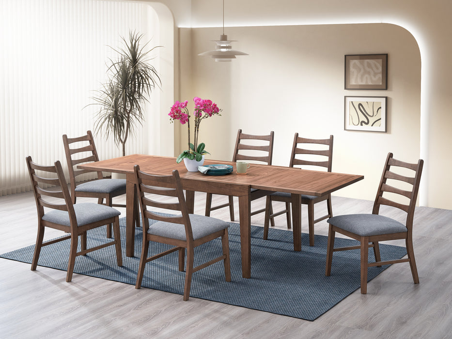 Mayah Rectangular Dining Table with Leaf