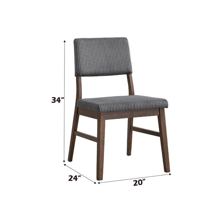 Seda 34"H Upholstered Side Chair (Set-2)