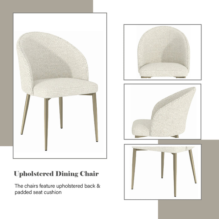 Cora 32"H Upholstered Side Chair (Set-2)