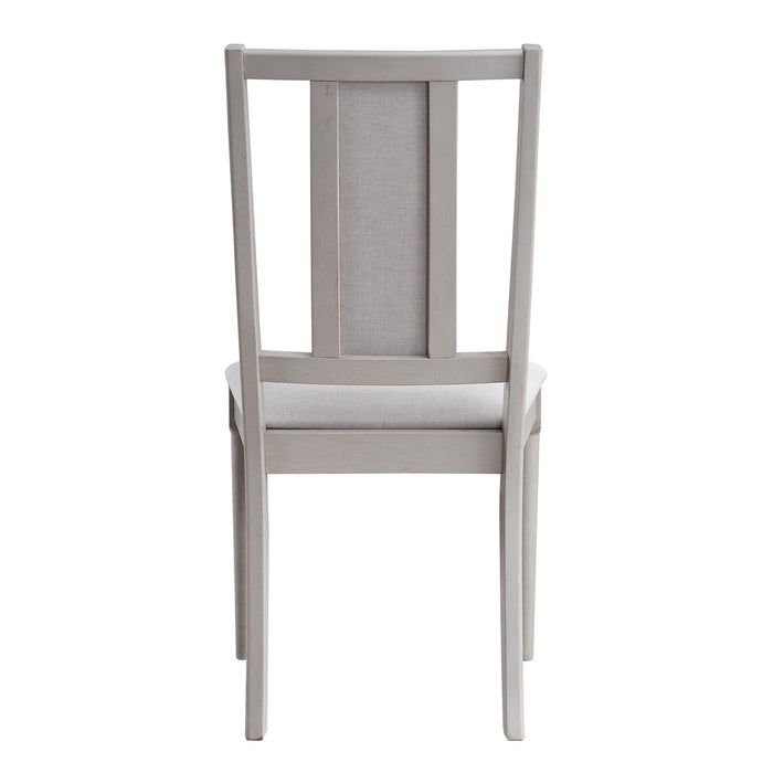 Marta 39"H Upholstered Armless Side Chair (Set-2)