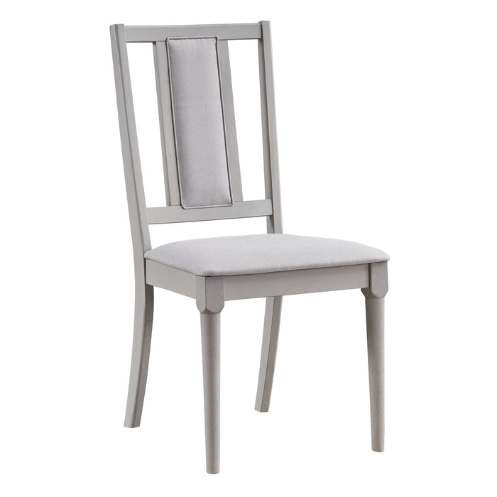 Marta 39"H Upholstered Armless Side Chair (Set-2)