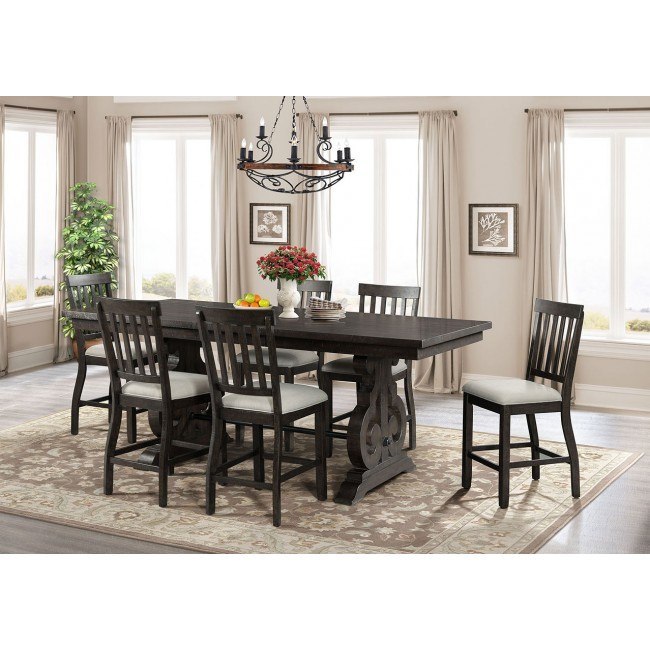 Stone Counter Height Dining Set