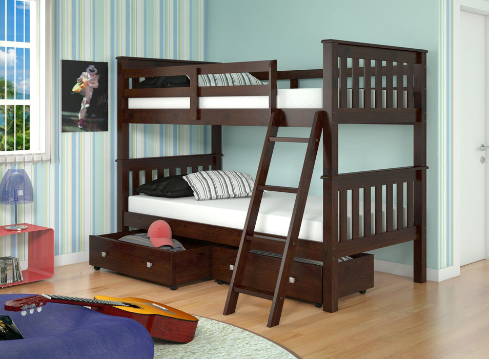 Twin/Twin Mission Bunkbed