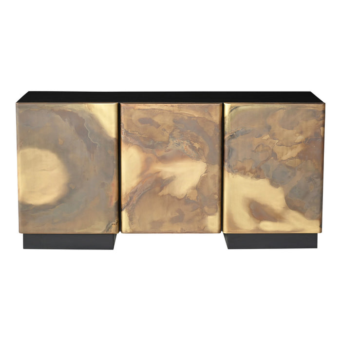 60" Lavish Mango Wood Sideboard, Brown