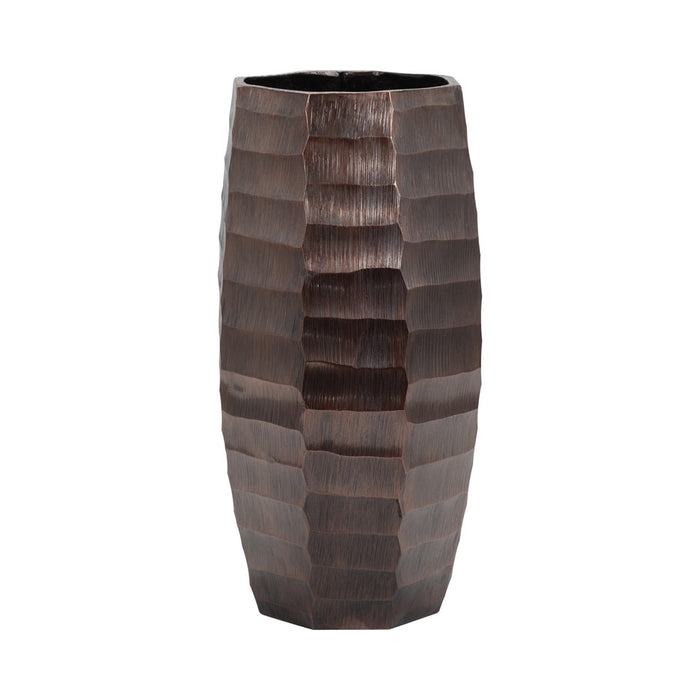 Metal, 14" Friston Large Bronze Vase