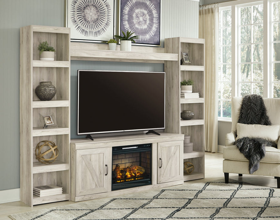 Bellaby Entertainment Center with Electric Fireplace