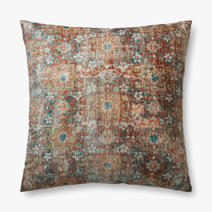 Loloi Floor Pillows FP0011 Terracotta / Multi