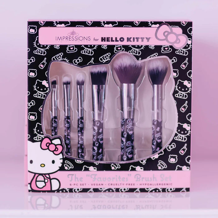 Hello Kitty® "The Favorites" 6-PC BRUSH SET