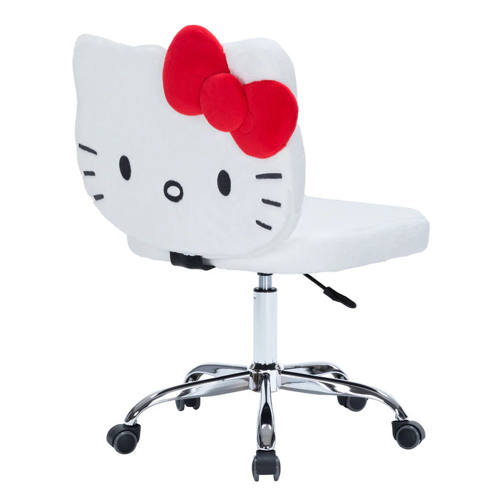 Hello Kitty® Teddy Fur Swivel Vanity Chair
