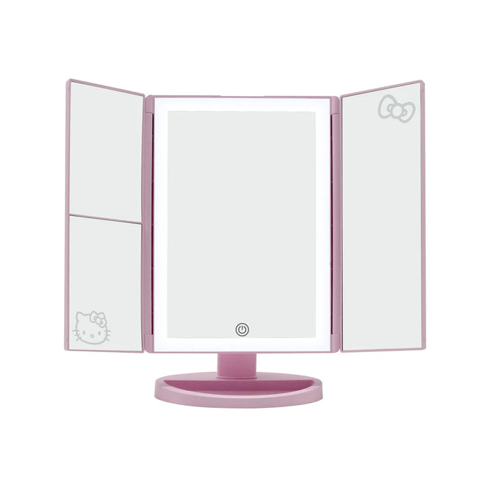 Hello Kitty Trifold LED Makeup Mirror with Magnification
