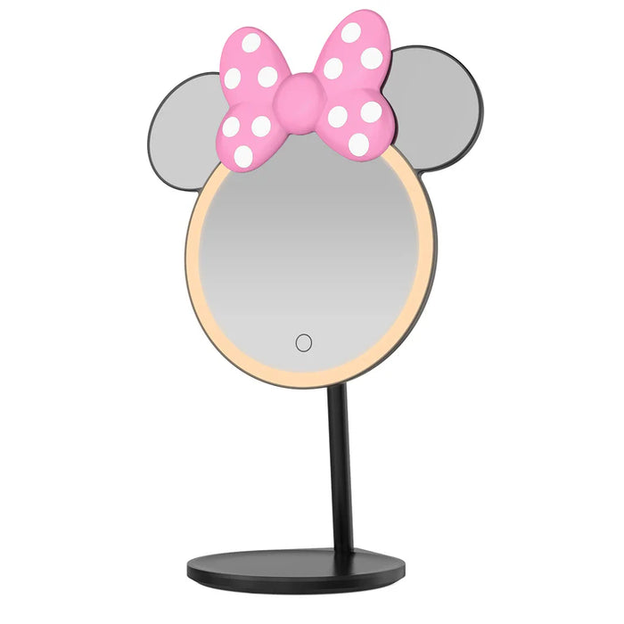 Minnie Mouse Bowtiful LED Tabletop Makeup Mirror