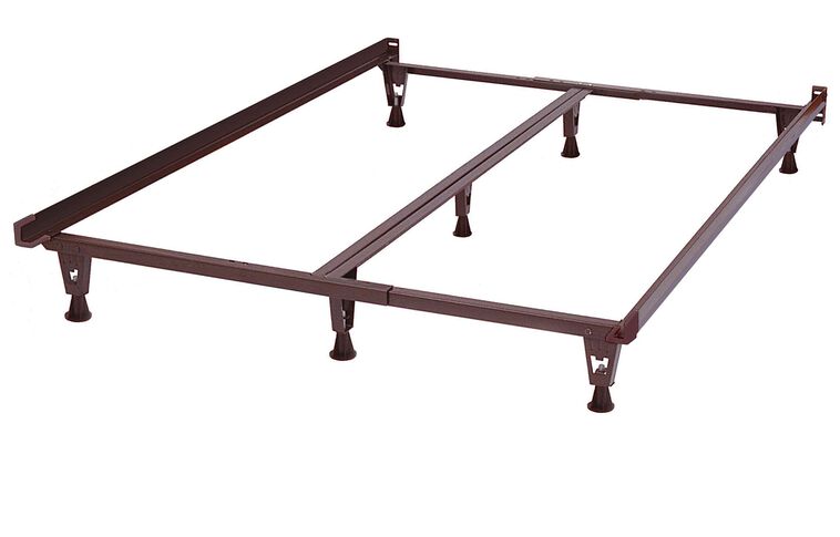 Heavy-Duty Bed Frame with Glides