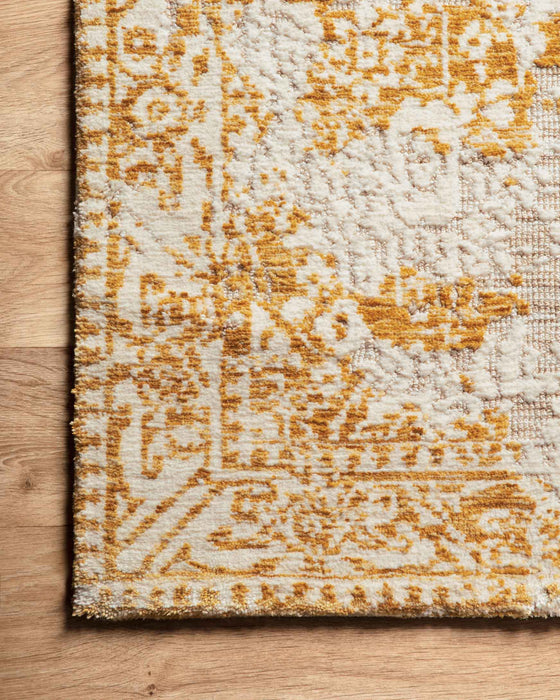 Magnolia Home by Joanna Gaines x Loloi Lindsay LIS-01 Gold / Antique White
