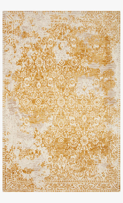 Magnolia Home by Joanna Gaines x Loloi Lindsay LIS-01 Gold / Antique White