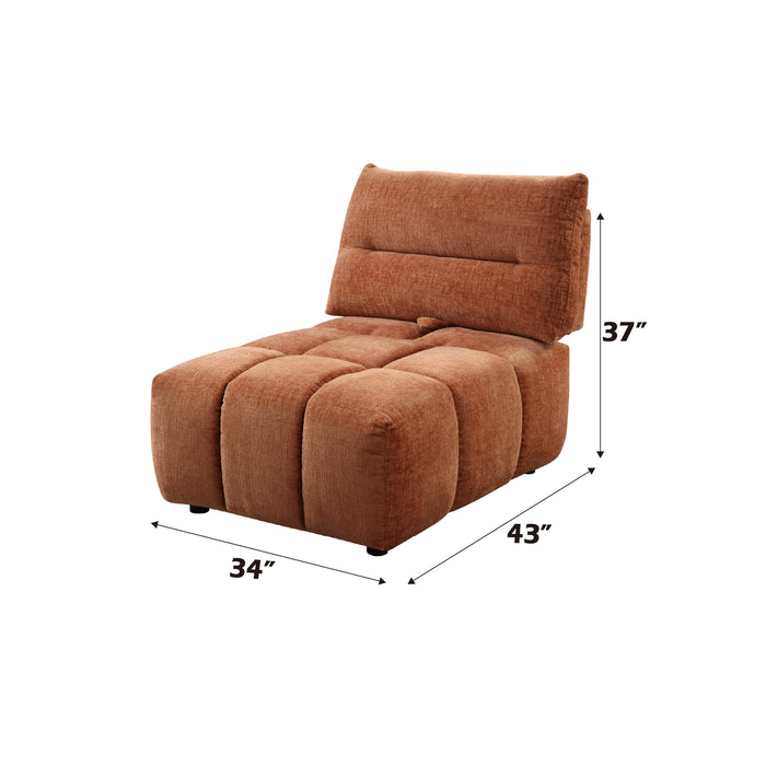 Loanna 34"L Upholstered Modular - Armless Chair