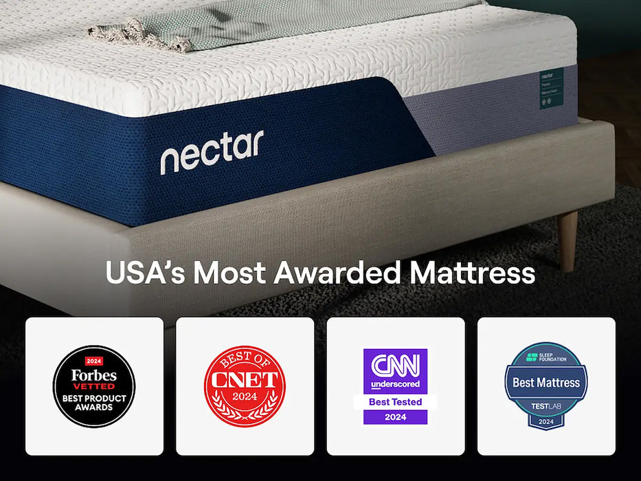 13" Nectar Premier Memory Foam 5.1 Medium-Firm Mattress