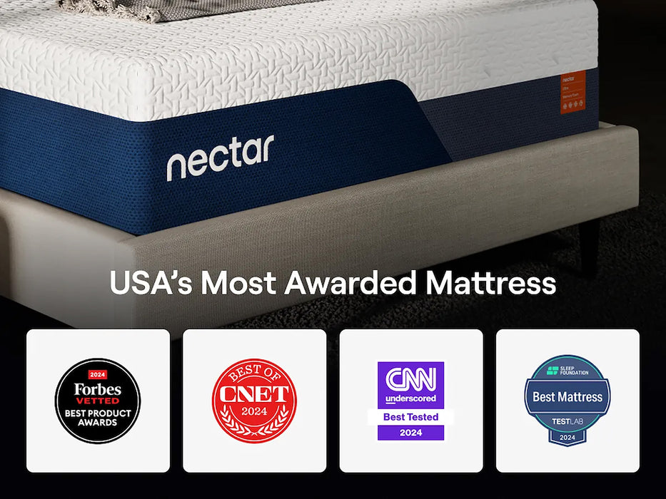 15" Nectar Ultra Memory Foam 5.1 Ultra Plush Mattress