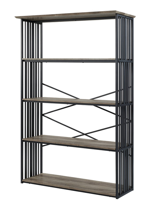 Zudora 68"H x 47"W Etagere Bookshelf