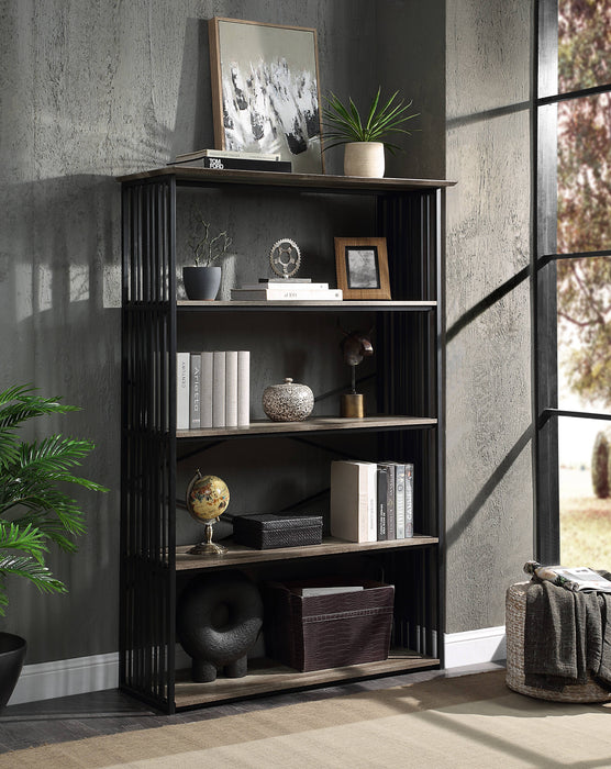 Zudora 68"H x 47"W Etagere Bookshelf