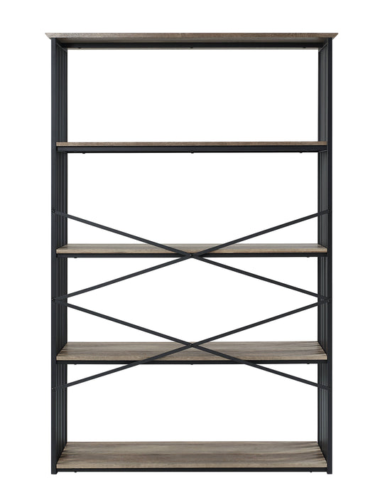 Zudora 68"H x 47"W Etagere Bookshelf