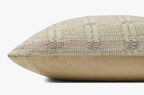 Amber Lewis x Loloi Pillows PAL0005 Ivory / Beige
