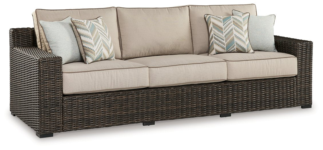 Coastline Bay Outdoor Sofa with Cushion