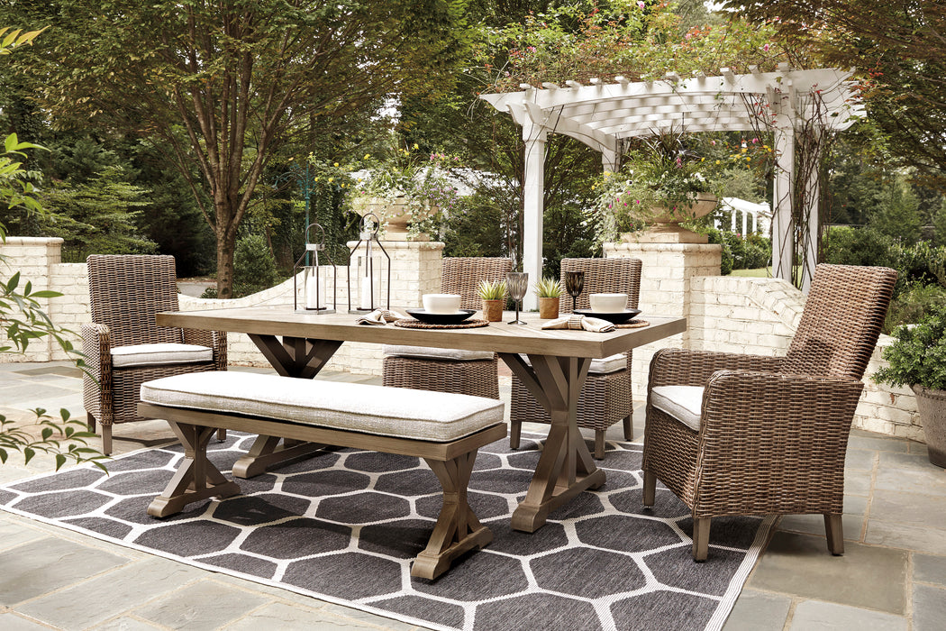 Beachcroft Outdoor Dining Table Set