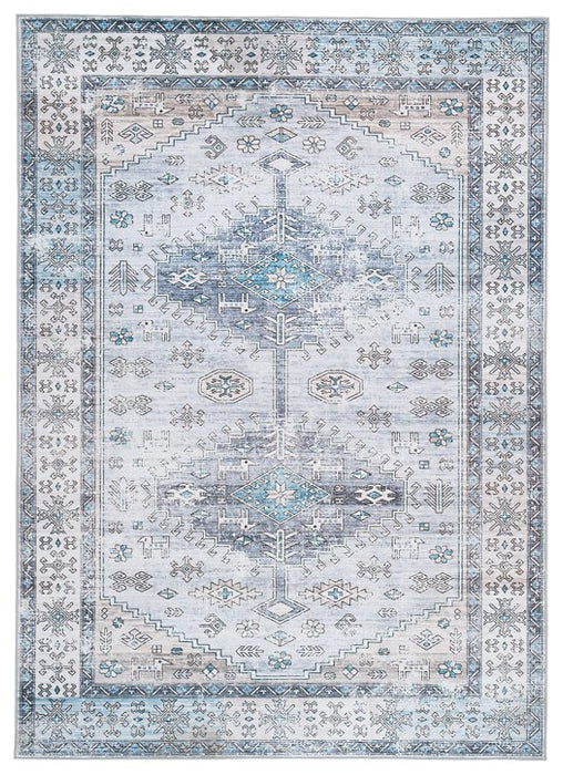 Hebruns 5' x 7' Washable Rug