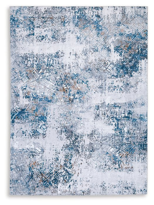 Garyard 5' x 7' Washable Rug