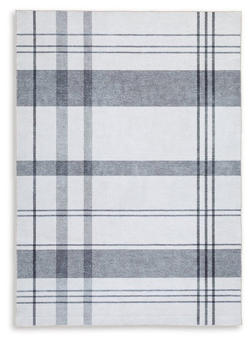 Kaidlow 5' x 7' Washable Rug