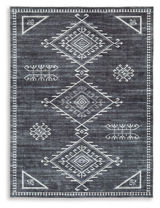 Arloman 5' x 7' Washable Rug