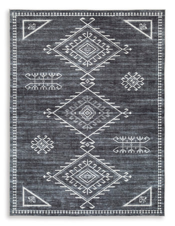 Arloman 5' x 7' Washable Rug