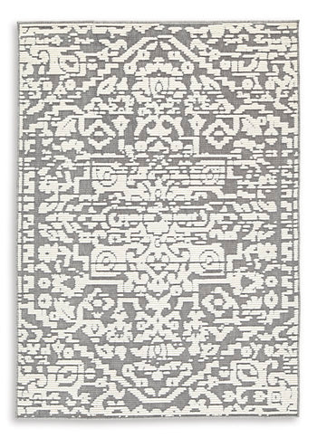 Oddetteley 5" x 7" Washable Rug