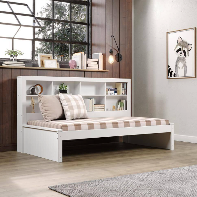 Daybed with Bookcase