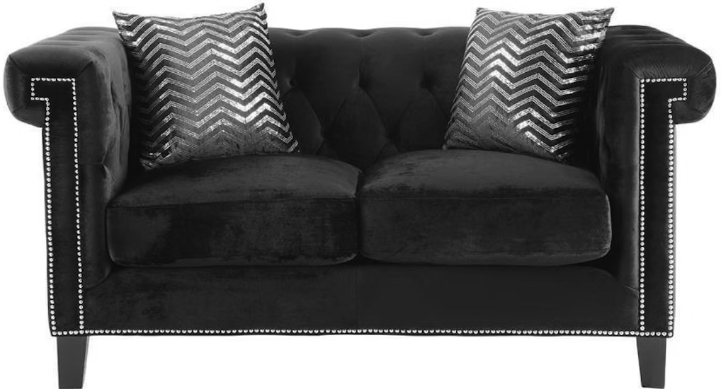 Reventlow Black Living Room Set