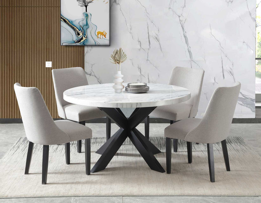 Xena 52-inch Round Dining Table