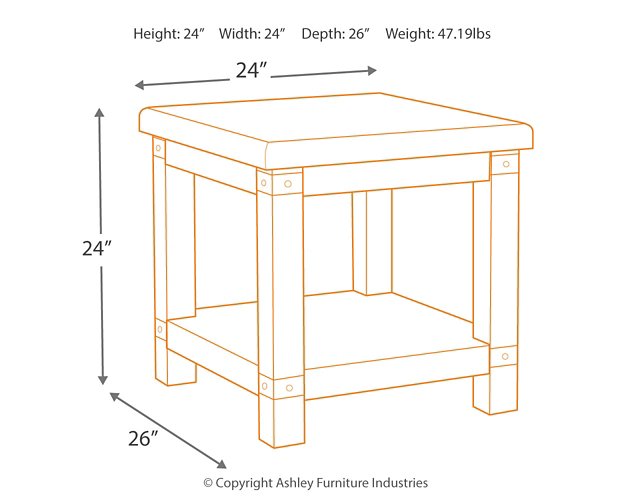 Carynhurst End Table