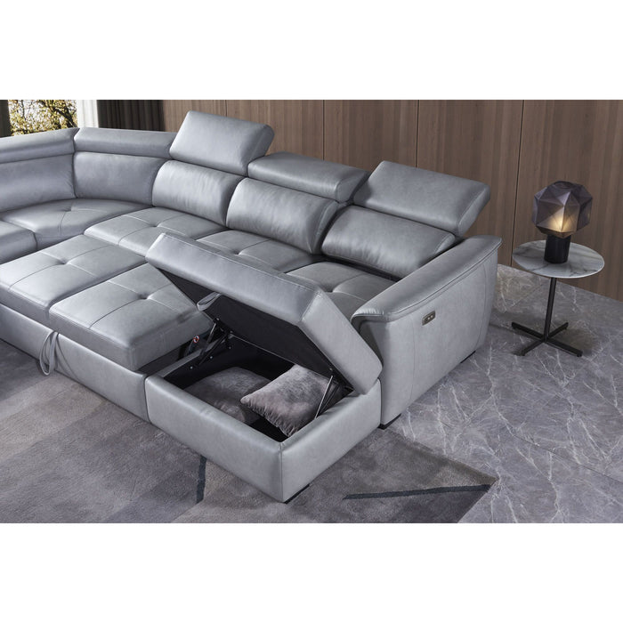 Typhoon 4pc Power Motion Sleeper Sectional