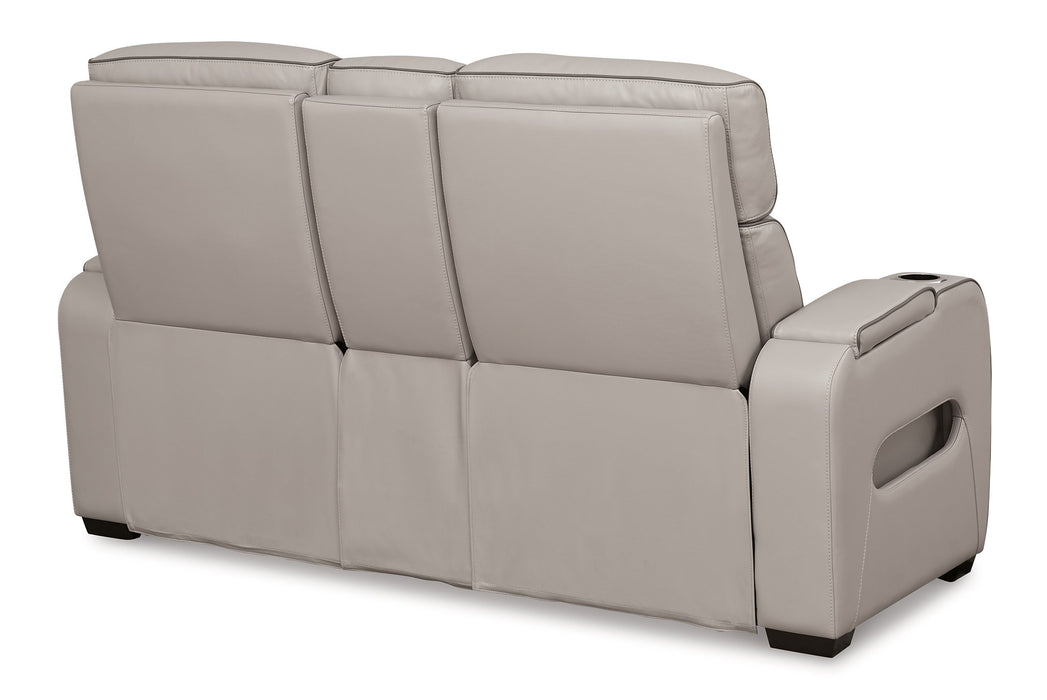 Boyington Power Reclining Loveseat with Console