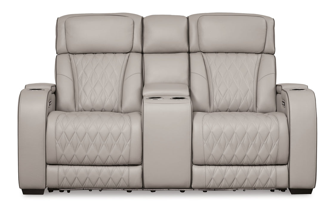 Boyington Power Reclining Loveseat with Console