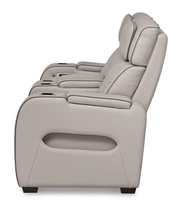 Boyington Power Reclining Loveseat with Console