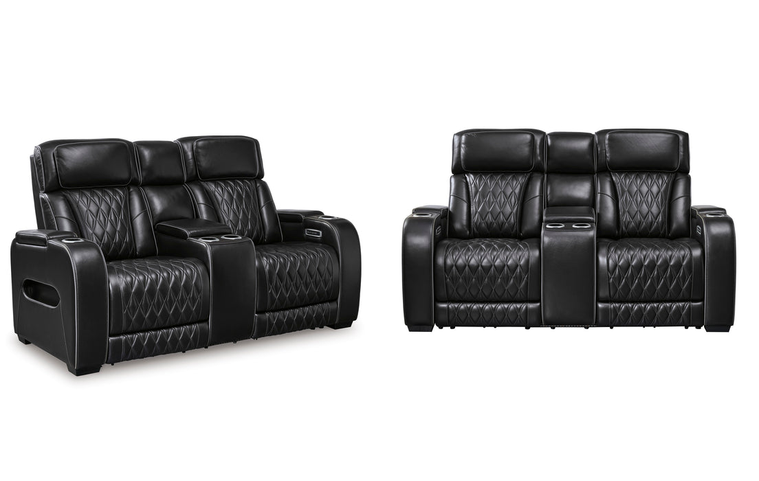 Boyington Power Reclining Loveseat Set